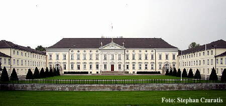 Schloss Bellevue in Berlin, Regierungssitz des Bundesprsidenten